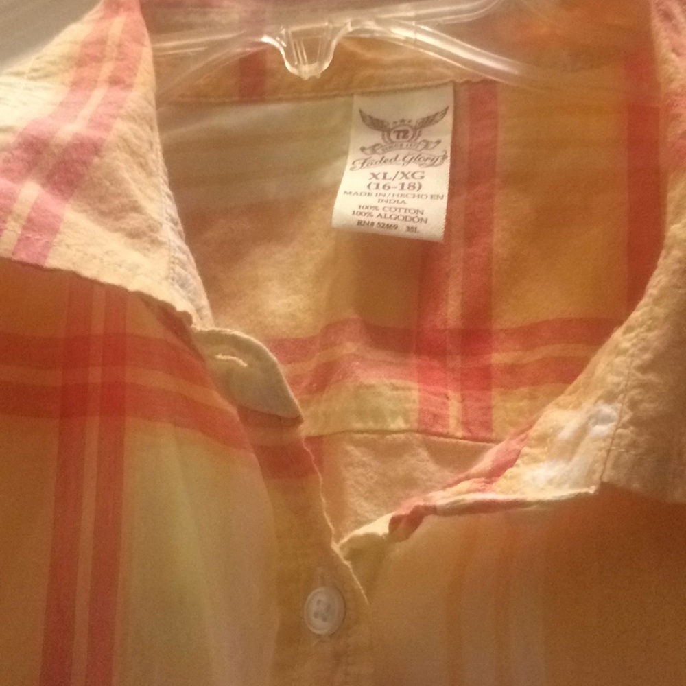 FINAL MARKDOWN Ladies faded glory blouse Extra Large - Picture 3 of 4